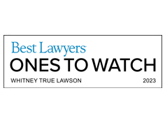 Best Lawyers Ones To Watch Whitney True Lawson 2023